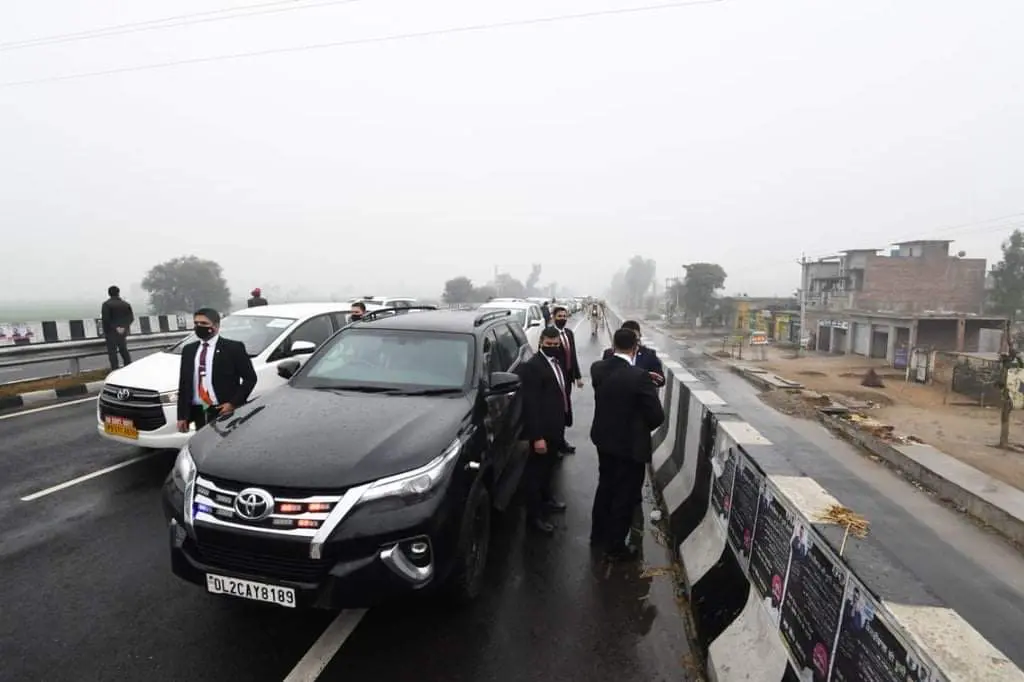 पंजाब में प्रधानमंत्री की सुरक्षा में बड़ी लापरवाही.चूक के बाद. प्रधानमंत्री का दौरा