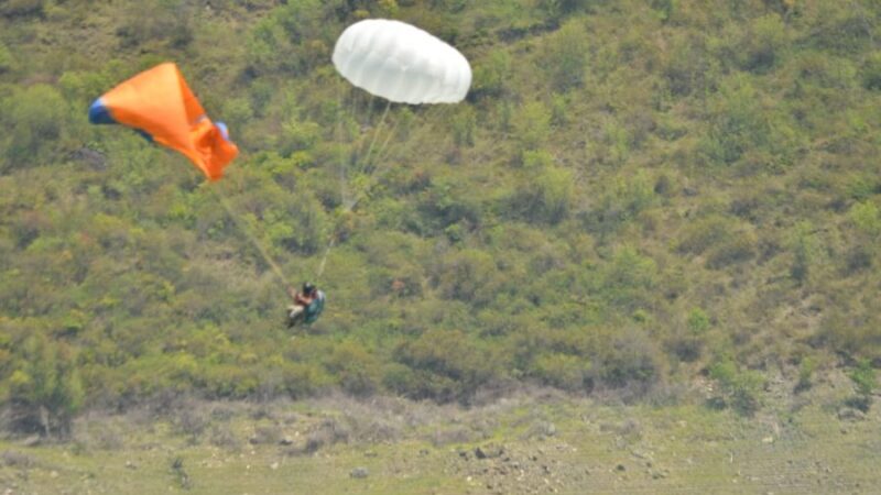 प्रतापनगर में आयोजित पैराग्लाइडिंग एसआईवी प्रशिक्षण सफलतापूर्वक संपन्न