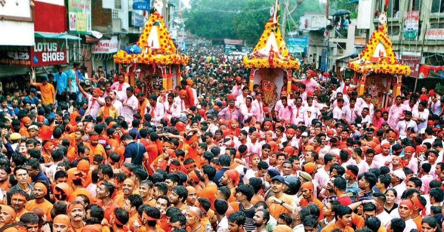 गंगोत्री धाम के लिए रवाना हुई माँ गंगा की भोगमूर्ति विग्रह डोली