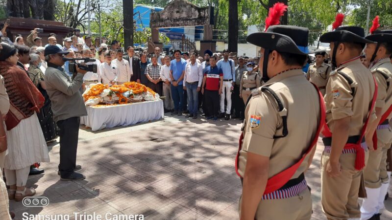 पंचतत्वों में विलीन हुआ सुशीला बलूनी का पार्थिव शरीर