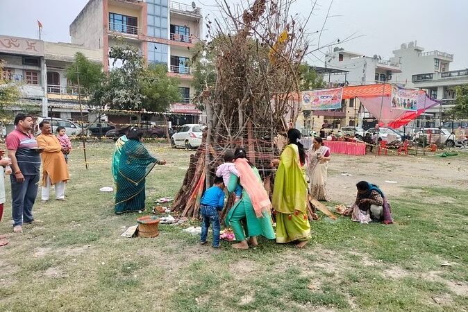 रविवार को पहाड़ से मैदान तक होलिका पूजन