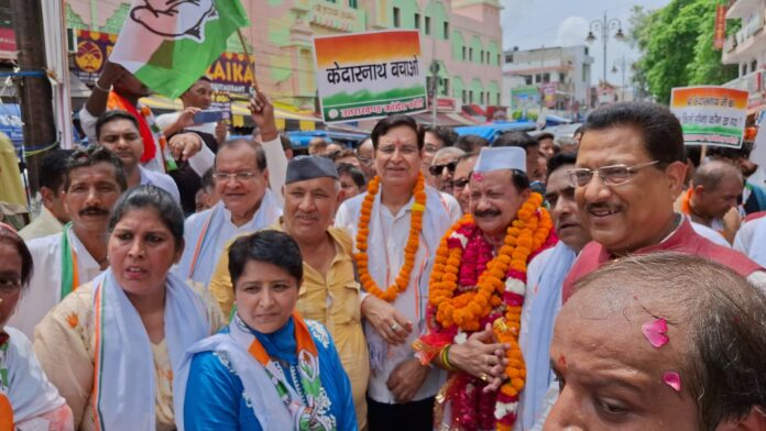 कांग्रेस ने हरिद्वार से शुरू की धाम प्रतिष्ठा यात्रा