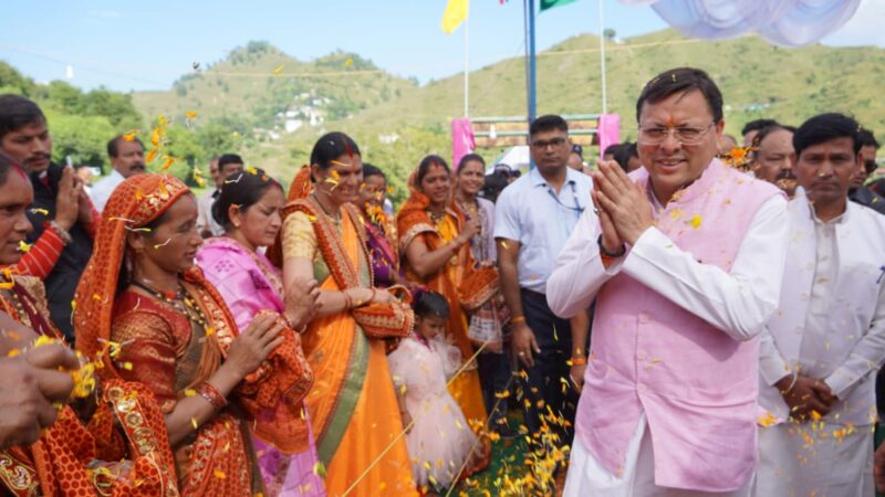 मुख्यमंत्री धामी ने तामली, (तल्लादेश) चंपावत में दशहरा महोत्सव में प्रतिभाग किया…