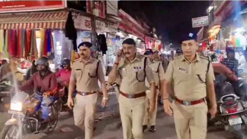 सीजन: त्योहारी सीजन पर पुलिस अलर्ट, SSP ने लिया जगह जगह जायजा…