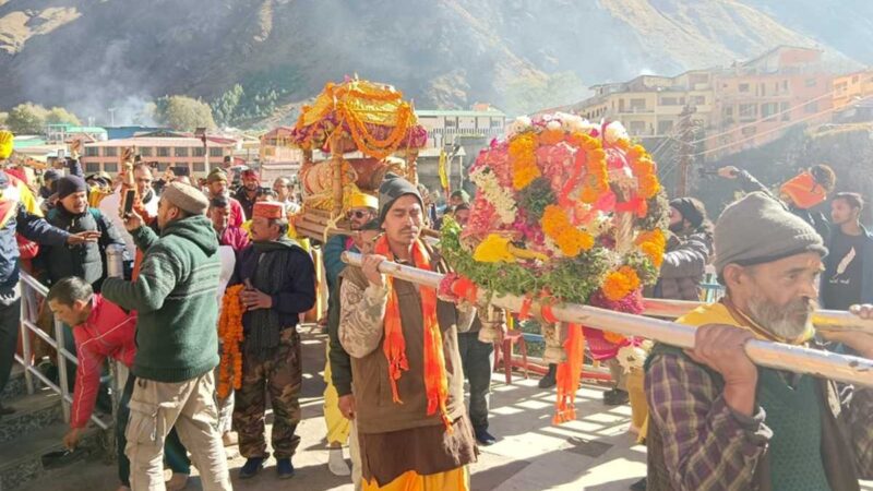 उद्धव जी, कुबेर जी तथा आदि गुरु शंकराचार्य जी की गद्दी पांडुकेश्वर मंदिर पहुंची…