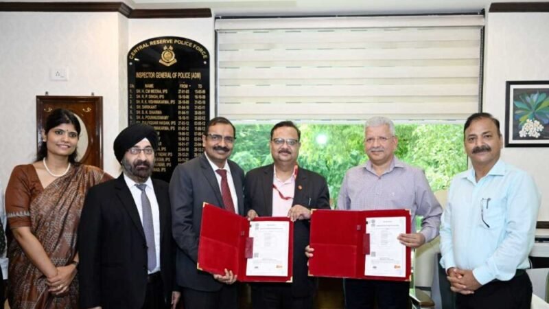 पीएनबी ने केंद्रीय रिजर्व पुलिस बल के साथ एमओयू पर हस्ताक्षर किया