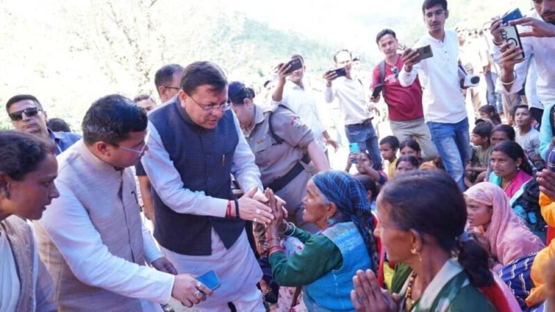 आपदा प्रभावित कनलगढ़ घाटी का दौरा – सरकार पीड़ितों के साथ, राहत व पुनर्वास कार्य युद्धस्तर पर जारी