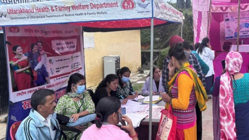 125 की हुई जांच, मेडिकल कॉलेज श्रीनगर की विशेषज्ञ टीम ने दी सेवा