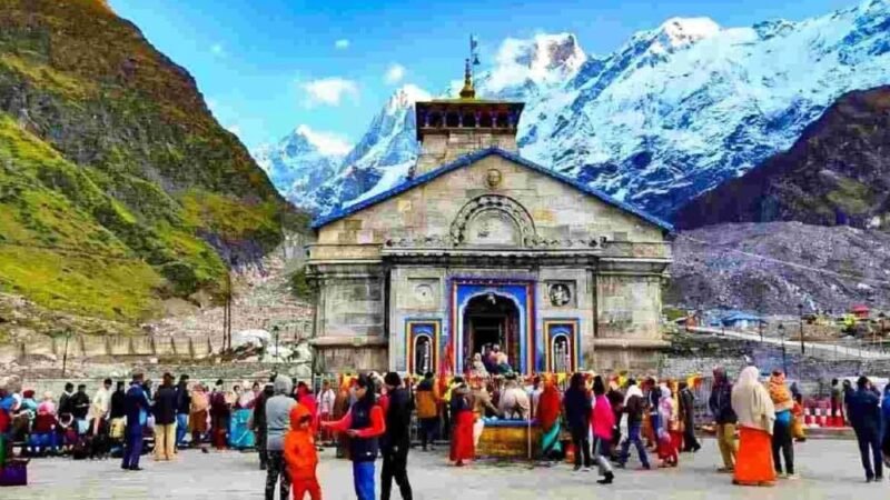 मानसून की वजह से पीछे रह गया आंकड़ा, केदारनाथ धाम में यात्रियों की संख्या हुई कम