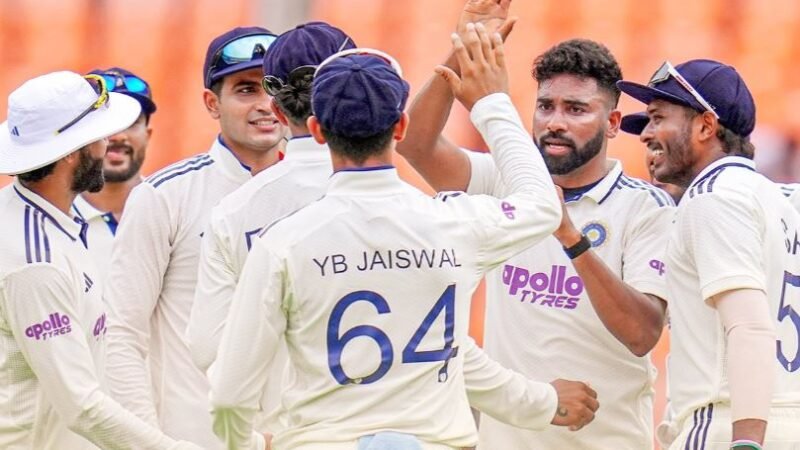 भारत ने अहमदाबाद में लहराया जीत का परचम, वेस्टइंडीज को पहले टेस्ट में पारी और 140 रनों से धोया