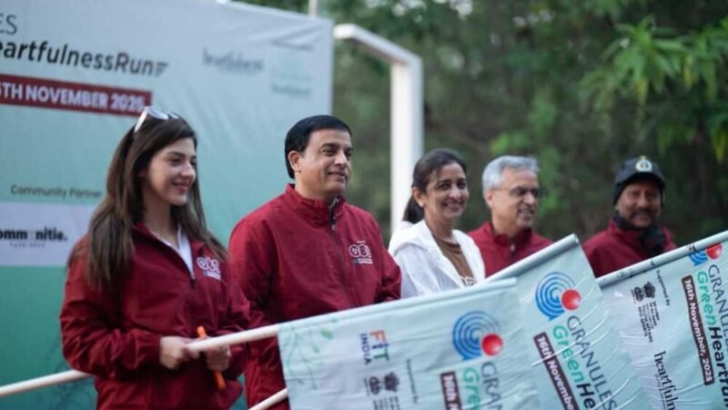 ग्रैन्यूल्स ग्रीन हार्टफुलनेस रन और प्लांटेशन वीक के चौथे संस्करण में 100,000 धावकों ने 10,000 से अधिक पौधे उगाए