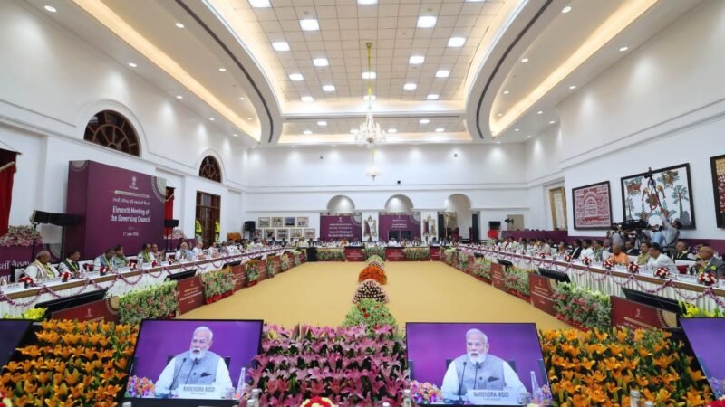 नीति आयोग की बैठक में मुख्यमंत्री धामी ने रखा विकसित उत्तराखंड का विजन…