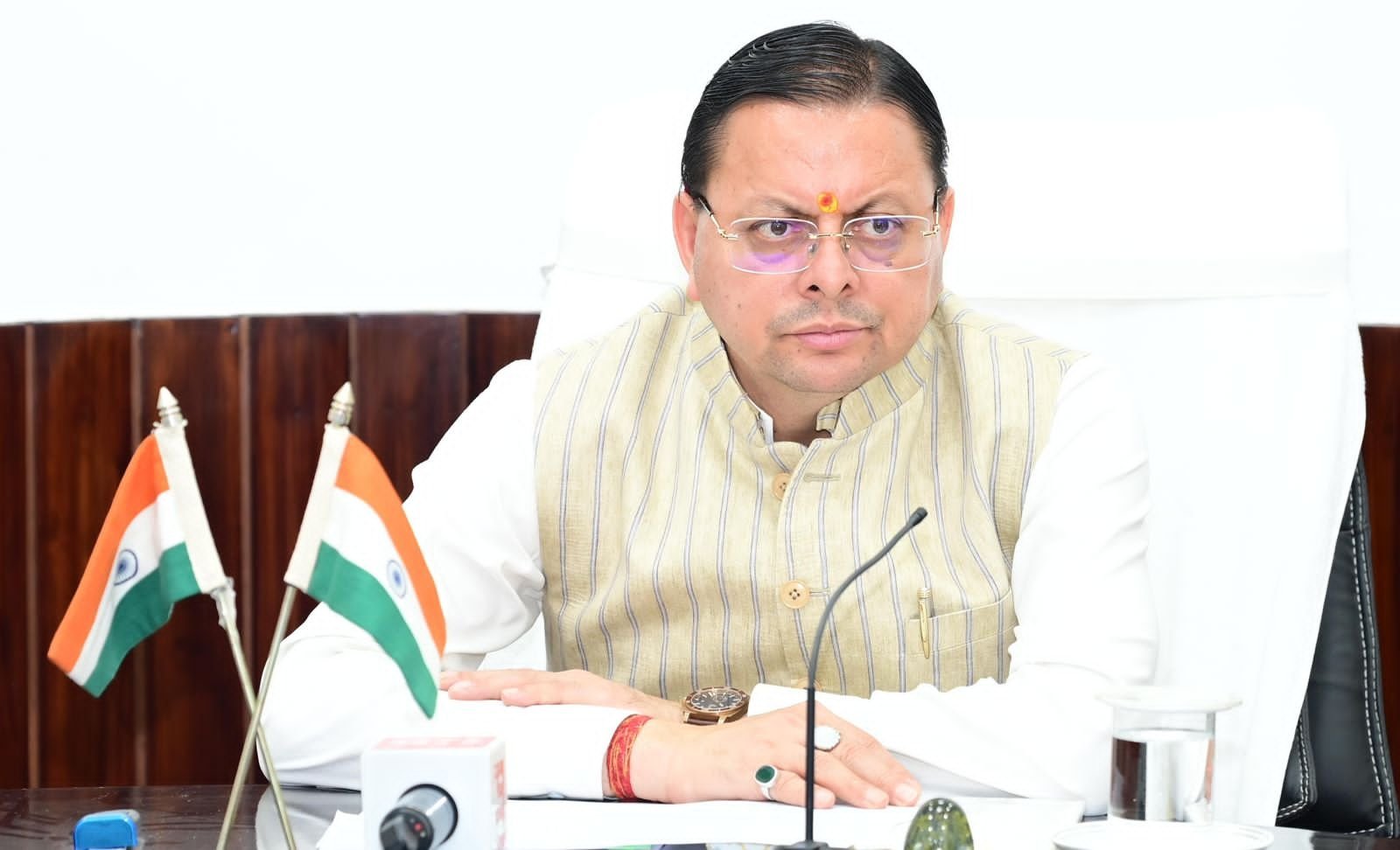 मुख्यमंत्री धामी ने 24 करोड़ रुपये की विकास योजनाओं को दी मंजूरी