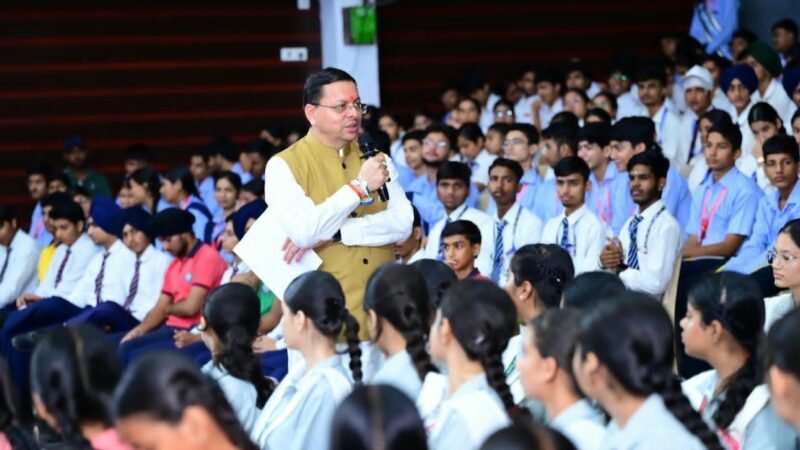 18 सितंबर को 140 विद्यार्थियों से सीधे संवाद करेंगे सीएम धामी…